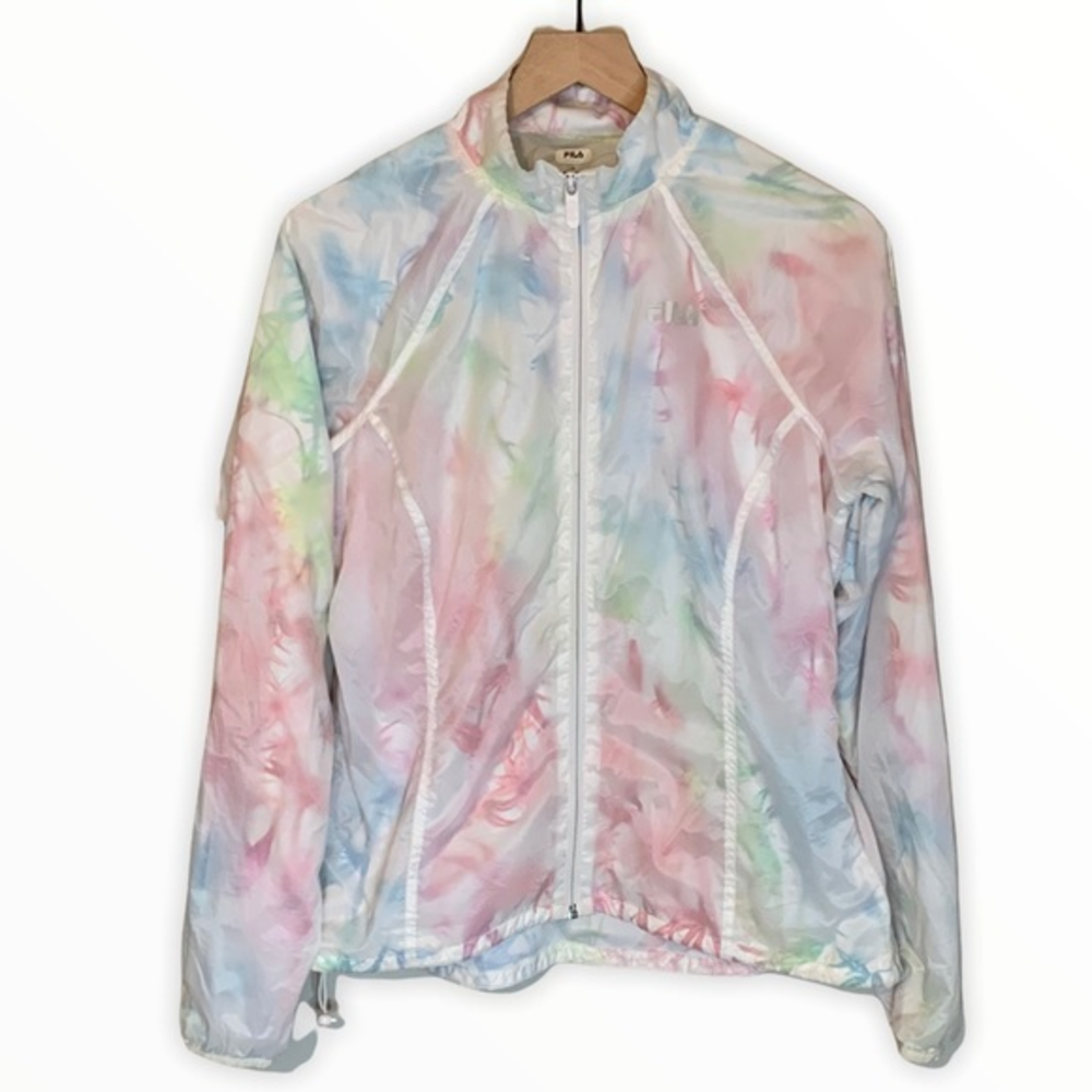 Fila Sport orchid‎ print windbreaker jacket